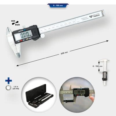 KS TOOLS Posuvné meradlo BT114900 1