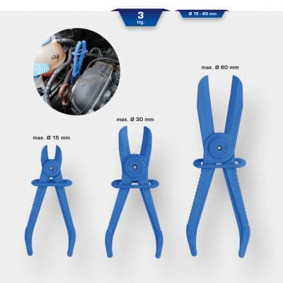 KS TOOLS Kliežte na hadicové spony BT521010 1