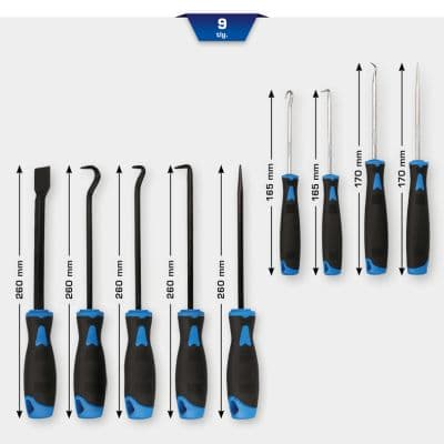 KS TOOLS Súprava škrabákov BT542010 1