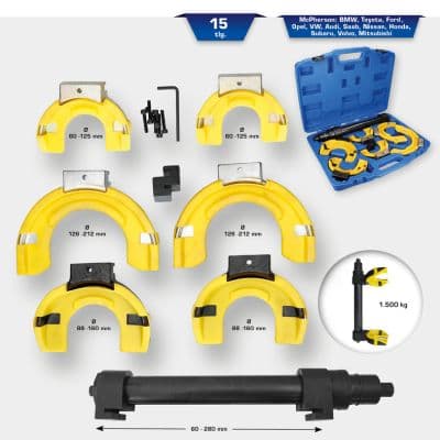 KS TOOLS Pripravok na stlacenie pruziny, pruzina podvozku BT651200 1