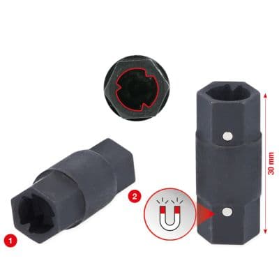 KS TOOLS Sada nástrčkových kľúčov 115.0915 1