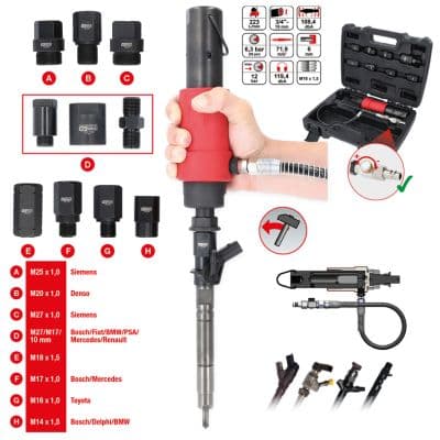 KS TOOLS Sada naradia na demontaz, Common-Rail-vstrekovac 152.1130 1