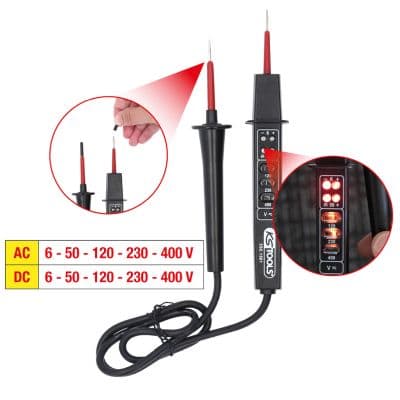 KS TOOLS Pristroj na meranie napnutia 550.1501 1