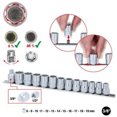 KS TOOLS Nástrčkový nádstavec 913.3930 1