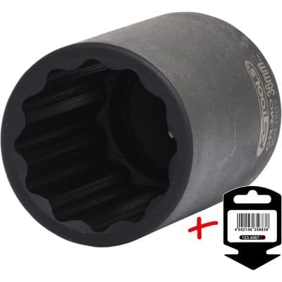 KS TOOLS Kovaný nástrčkový orech 1501707E 1