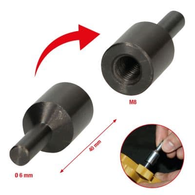 KS TOOLS Upínací tŕň pre brúsny papier 5151218 1