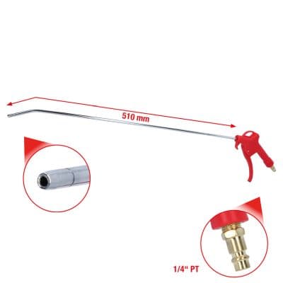 KS TOOLS Súprava kief/dýz, vysávacia/fúkacia pižtoľ 5151904 1