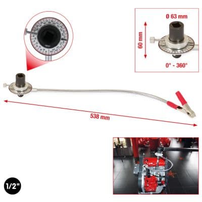 KS TOOLS Kotúč na meranie uhlu pootočenia 5161196 1