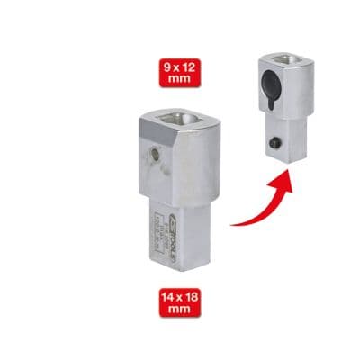 KS TOOLS Zástrčný zmenžovací adaptér, momentový kľúč 516.2050 1