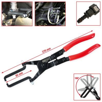 KS TOOLS Naradie na rozpajanie, klimatizacne-/palivove vedenie 115.0906 1