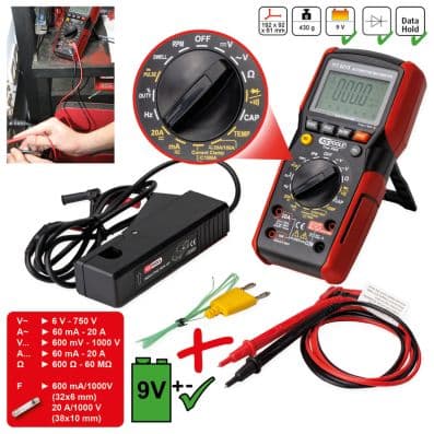 KS TOOLS Multimeter - Univerzálny merací prístroj 117.0215 1