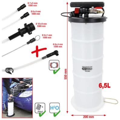 KS TOOLS Plniaca/vypustacia pumpa, univerzalna 160.0865 1