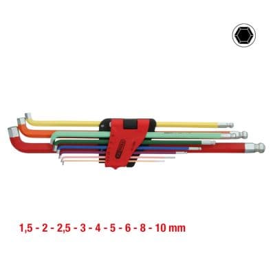 KS TOOLS Sada uhlových skrutkovačov 151.4560 1