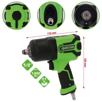 KS TOOLS Rázový uťahovák (stlačený vzduch) 512.0020 1