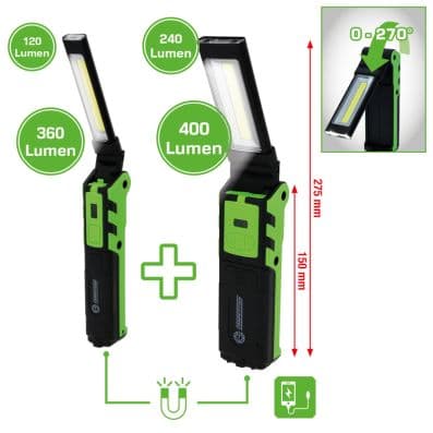 KS TOOLS Stojanová lampa 512.4505 1