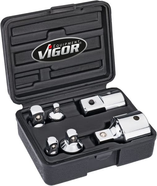 VIGOR Sada zväčžovacích-/zmenžovací ch adaptérov, račňa V1293 1