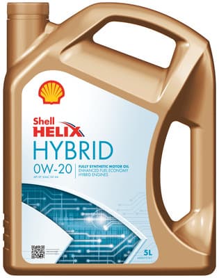 SHELL Olej Shell Helix Hybrid 0W-20 5L 550056725 1