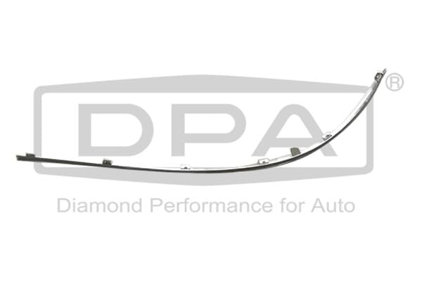 DPA Ozdobná/ochranná lišta nárazníka 88071875402 1