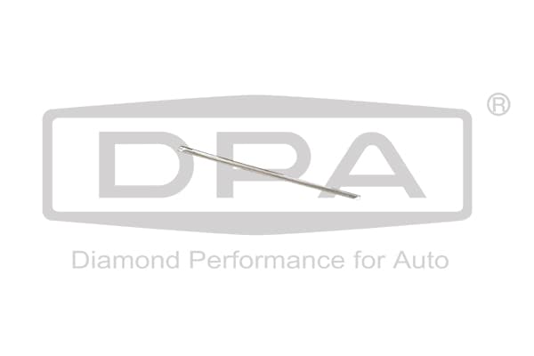 DPA Ozdobná/ochranná lišta nárazníka 88531810102 1