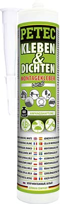 Lepiaca a tesniaca hmota - biela farba PETEC 94529  94529 1