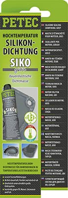 Silikónová tesniaca hmota 70 ml, sivá PETEC 97680  97680 1