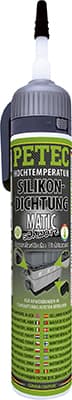 Silikónová tesniaca hmota 200 ml, čierna PETEC 97720 97720 1