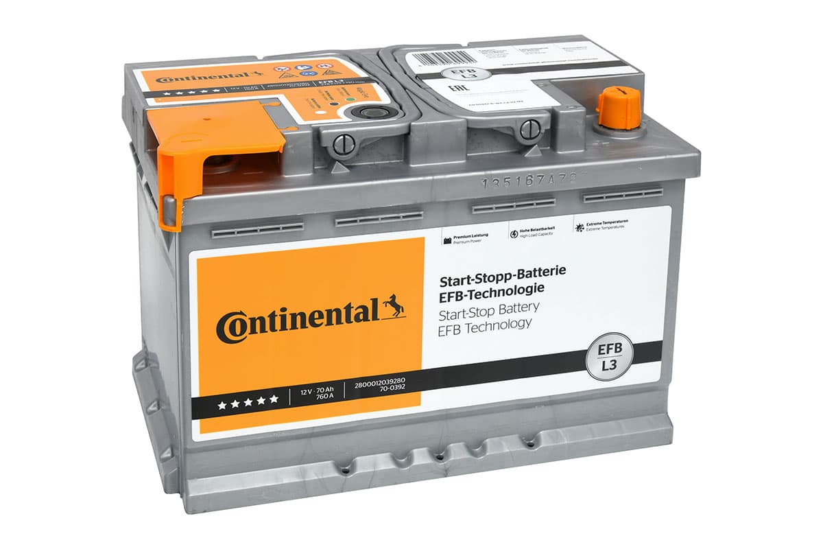 CONTINENTAL Štartovacia batéria 2800012039280 1