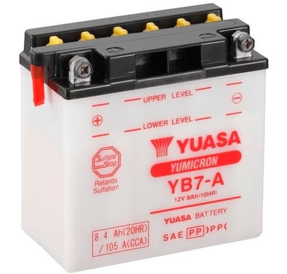 YUASA Štartovacia batéria YB7A 1
