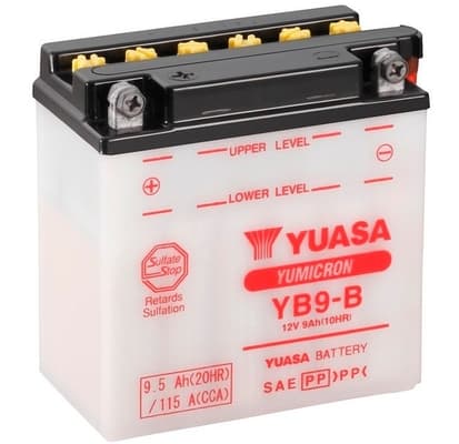 YUASA Štartovacia batéria YB9B 1