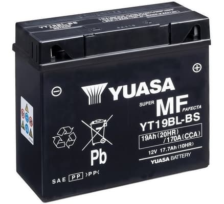 YUASA Štartovacia batéria YT19BLBS 1