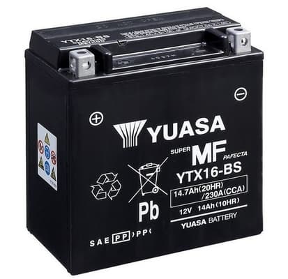 YUASA Štartovacia batéria YTX16BS 1