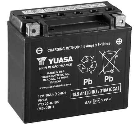YUASA Štartovacia batéria YTX20HLBS 1