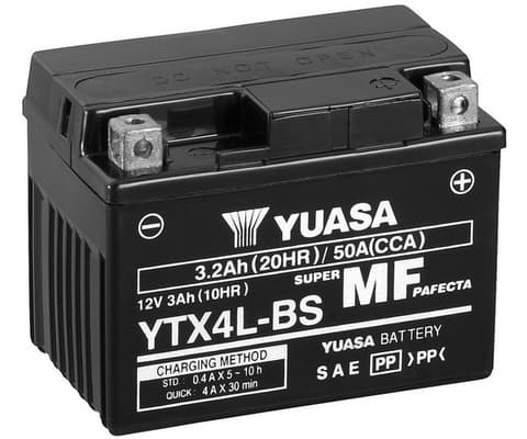 YUASA Štartovacia batéria YTX4LBS 1
