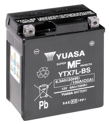 YUASA Štartovacia batéria YTX7LBS 1