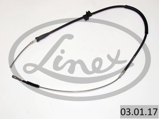 LINEX Ťažné lanko parkovacej brzdy 03.01.17 1