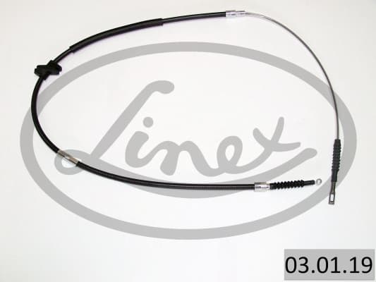 LINEX Ťažné lanko parkovacej brzdy 03.01.19 1