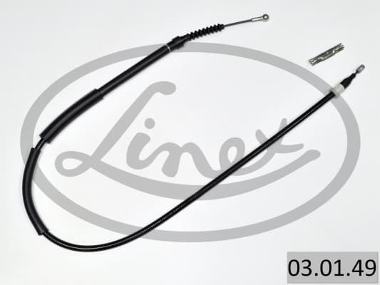 LINEX Ťažné lanko parkovacej brzdy 03.01.49 1