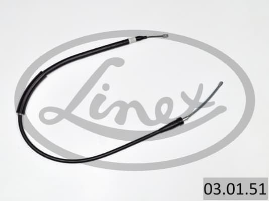LINEX Ťažné lanko parkovacej brzdy 03.01.51 1