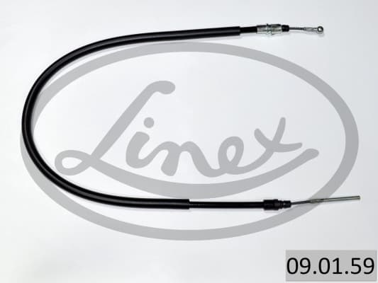 LINEX Ťažné lanko parkovacej brzdy 09.01.59 1