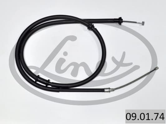 LINEX Ťažné lanko parkovacej brzdy 09.01.74 1