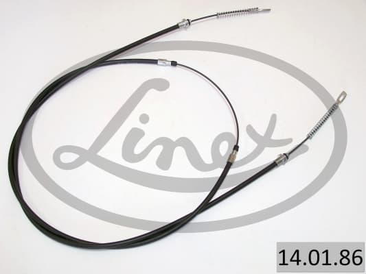 LINEX Ťažné lanko parkovacej brzdy 14.01.86 1