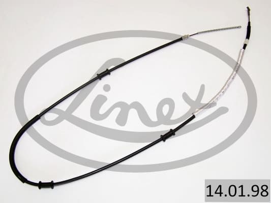 LINEX Ťažné lanko parkovacej brzdy 14.01.98 1