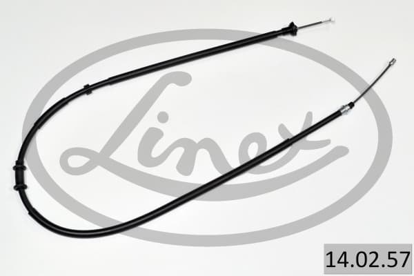 LINEX Ťažné lanko parkovacej brzdy 14.02.57 1