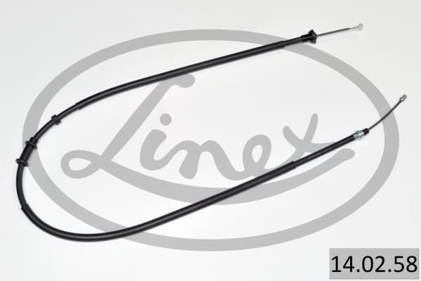 LINEX Ťažné lanko parkovacej brzdy 14.02.58 1