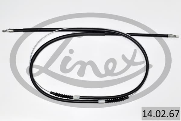 LINEX Ťažné lanko parkovacej brzdy 14.02.67 1