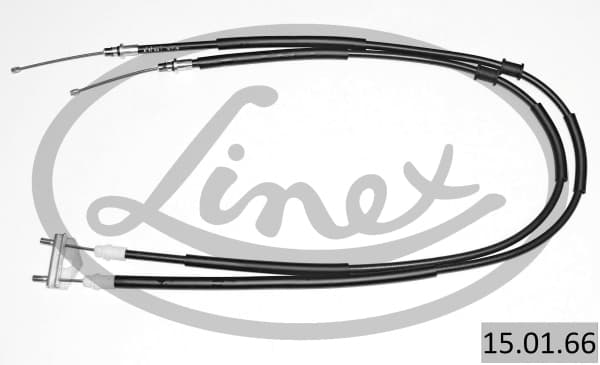 LINEX Ťažné lanko parkovacej brzdy 15.01.66 1