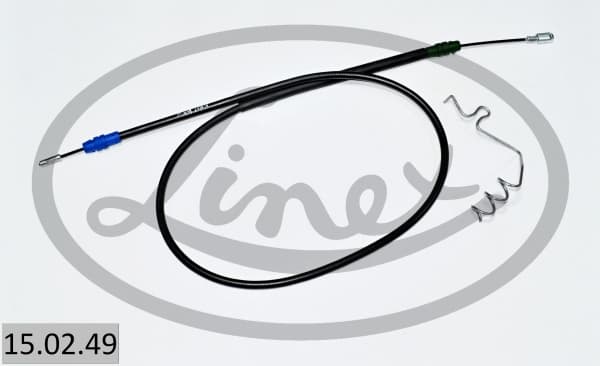 LINEX Ťažné lanko parkovacej brzdy 15.02.49 1