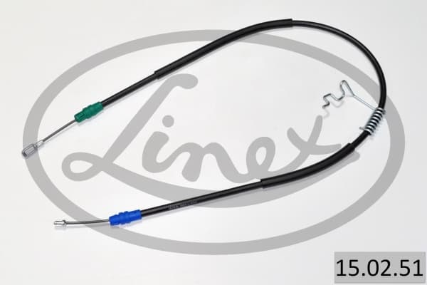 LINEX Ťažné lanko parkovacej brzdy 15.02.51 1