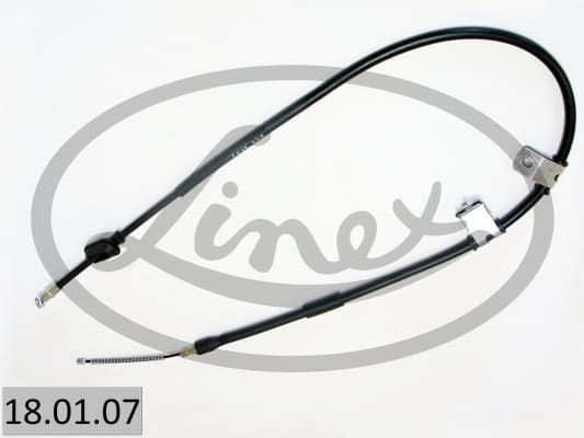 LINEX Ťažné lanko parkovacej brzdy 18.01.07 1