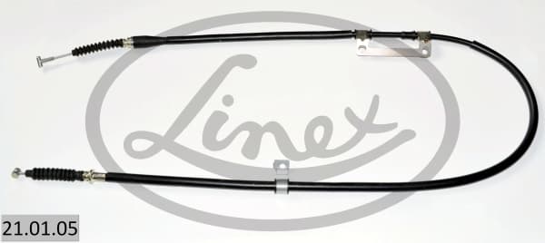 LINEX Ťažné lanko parkovacej brzdy 21.01.05 1